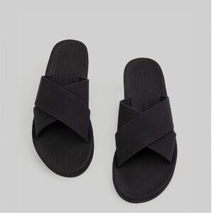 Indosole x Madewell - NIB Cross Slide Sandals Shoes Sz 10/11